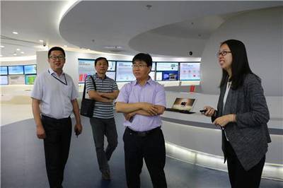 【园区快讯】中国科学院科技战略咨询研究院副研究员刘会武等莅临园区参观